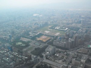 Overview from the 89. Floor of Taipei 101 - 2 Overview from the 89. Floor of Taipei 101 - 2