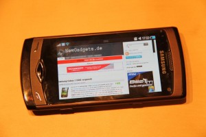 samsung wave s8500 browser