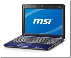 MSI Wind U135 Blue - 04