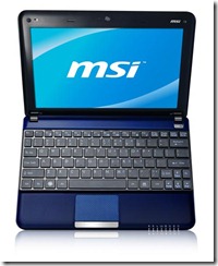 MSI Wind U135 Blue - 11