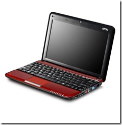 MSI Wind U135 Red - 03