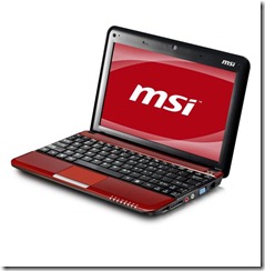 MSI Wind U135 Red - 04