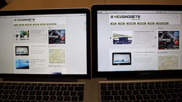 Newgadgets De Apple Macbook Pro 13 Zoll Mit Retina Display Im Hands On Video