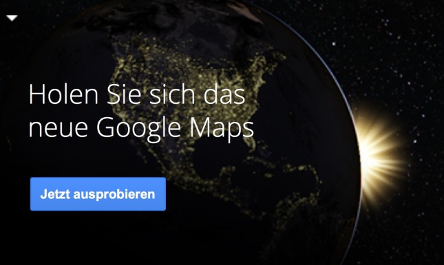 Entdecke das neue Google Maps
