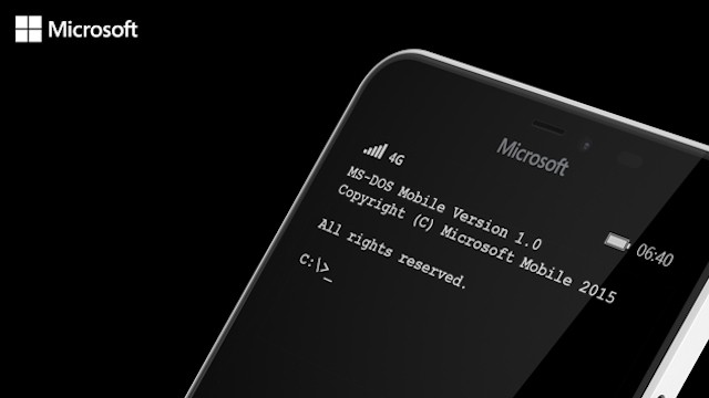 Microsoft stellt MS-DOS Mobile vor