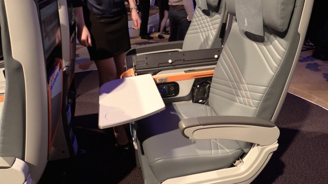 SIA Premium Economy - Tray Table