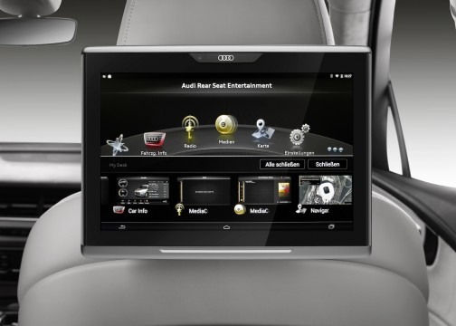 audi tablet