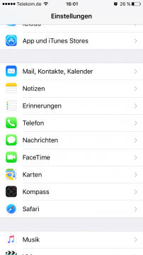 Safari stürzt ab Lösung 2