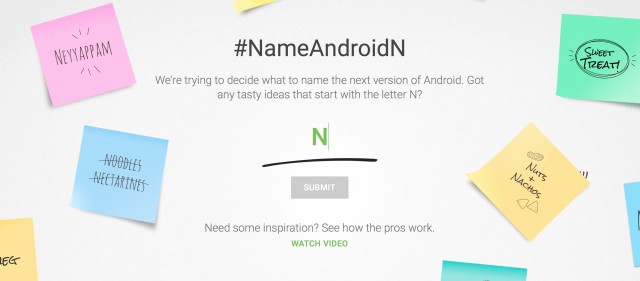 Android N Namesearch