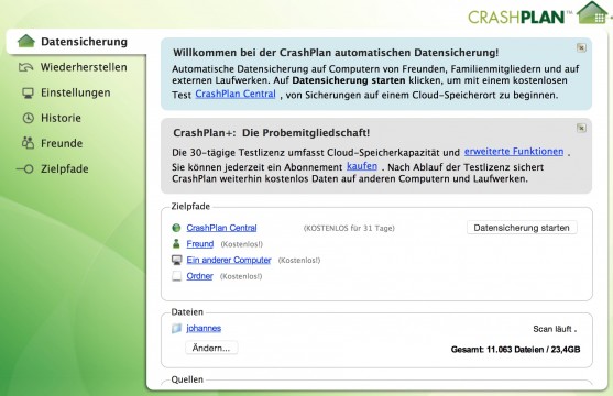 CrashPlan 2