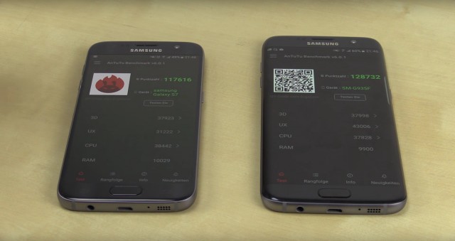 Samsung Galaxy S7 Test AnTuTu
