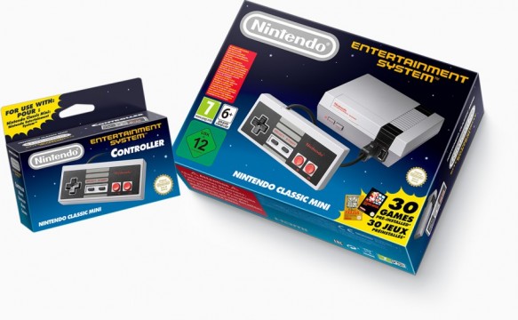 Nintendo Classic Mini NES Box