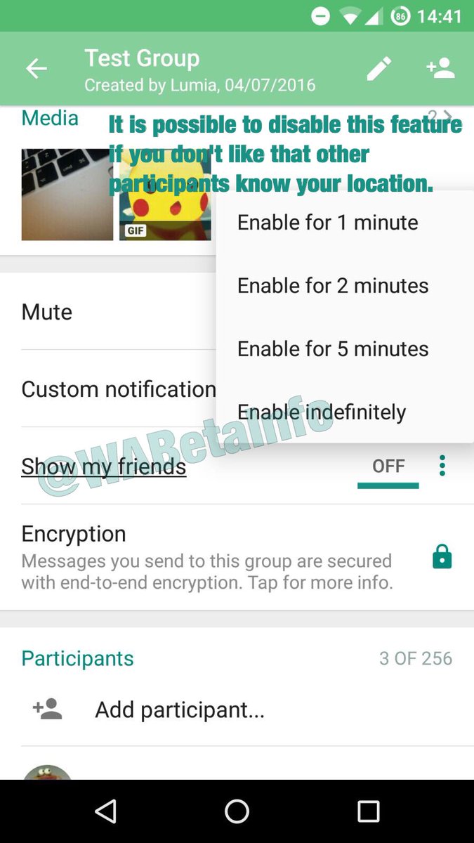 WhatsApp Tracking Group Members