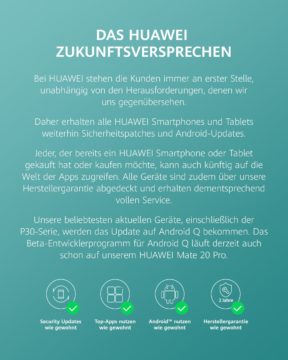 Huawei Zukunftsversprechen