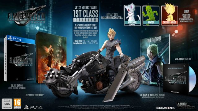 FF7 Remake 1st Class Edition