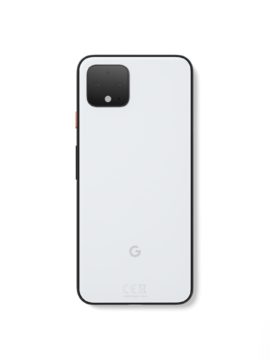 Pixel 4 Back Clearly White 2