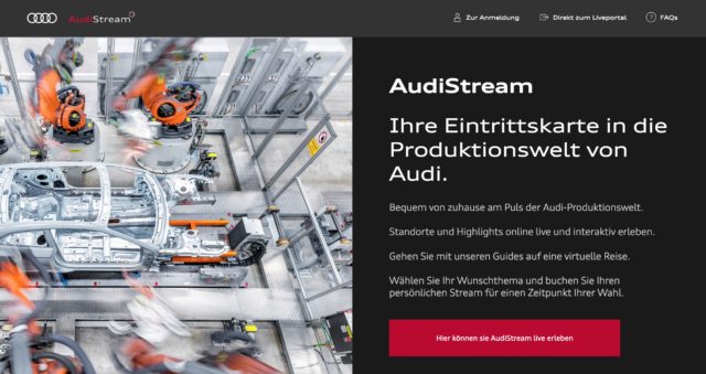 audistream website