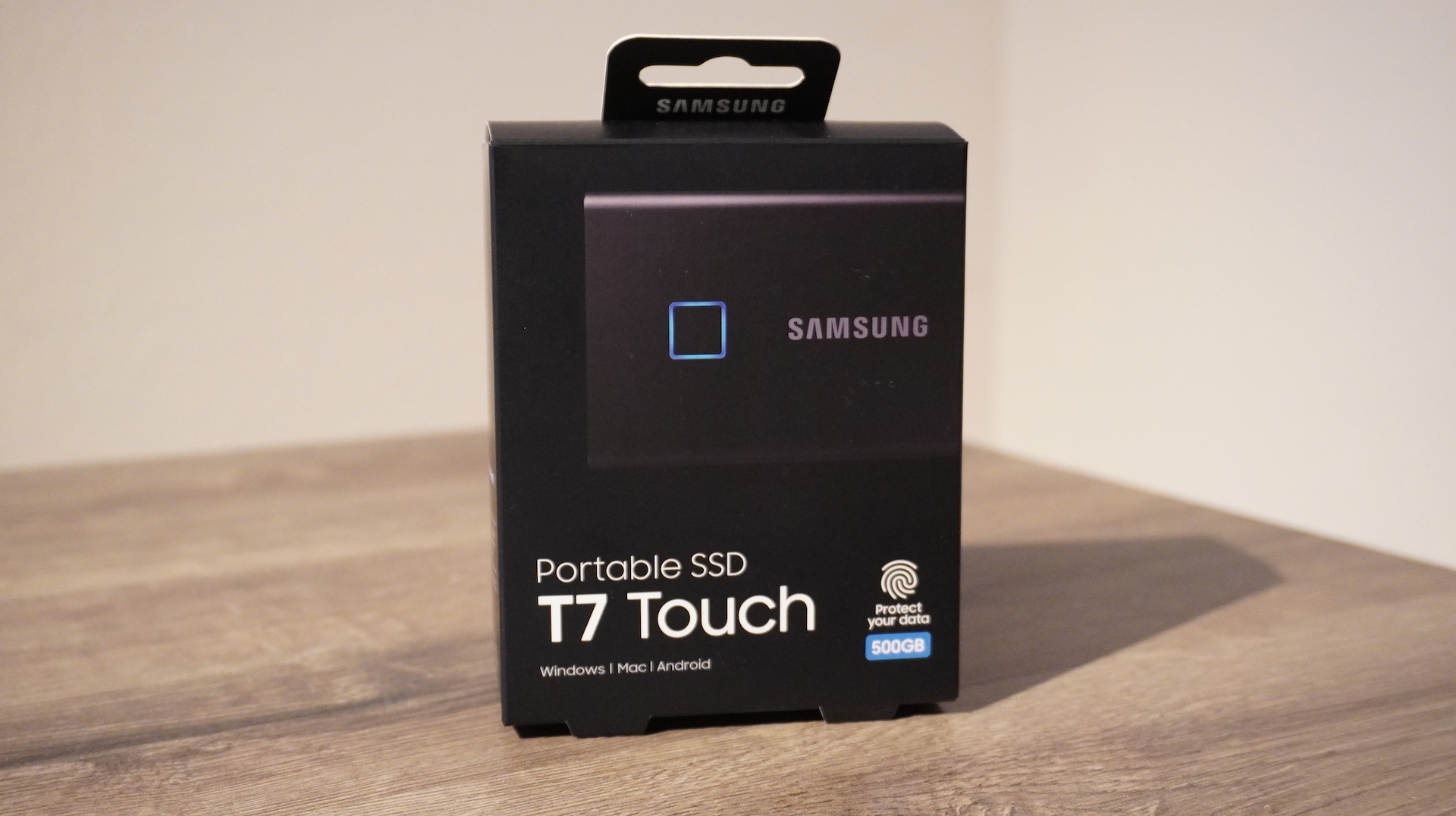 Test: Samsung Portable SSD T7 Touch - SSD mit Fingerabdrucksensor