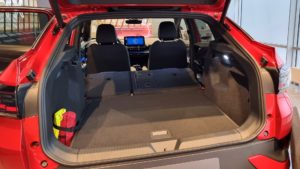 VW ID5 Kofferraum umgeklappte Sitze