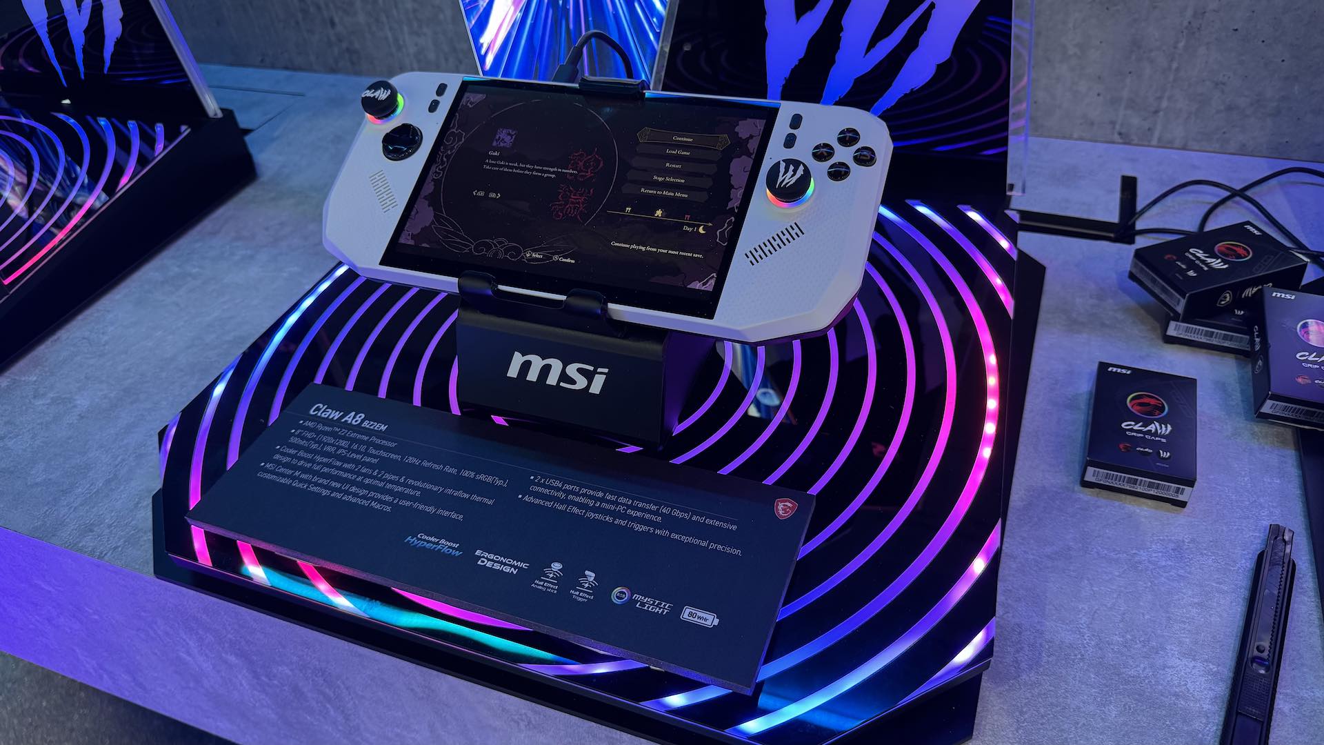 MSI Claw 8 Handheld